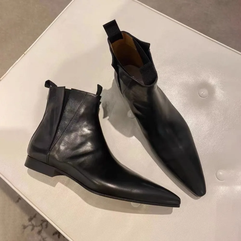 Luxury Lifestyle Women - Luxury Women's Short Boots Autumn/Winter Genuine