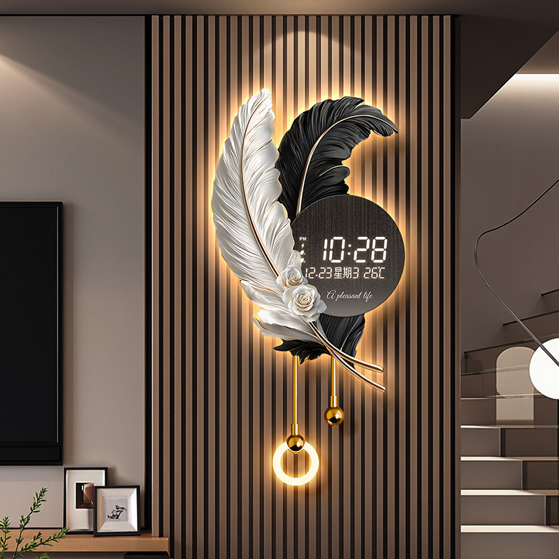Luxury Lifestyle Design - Chinese Style Minimalist Wall Clocks Luxury