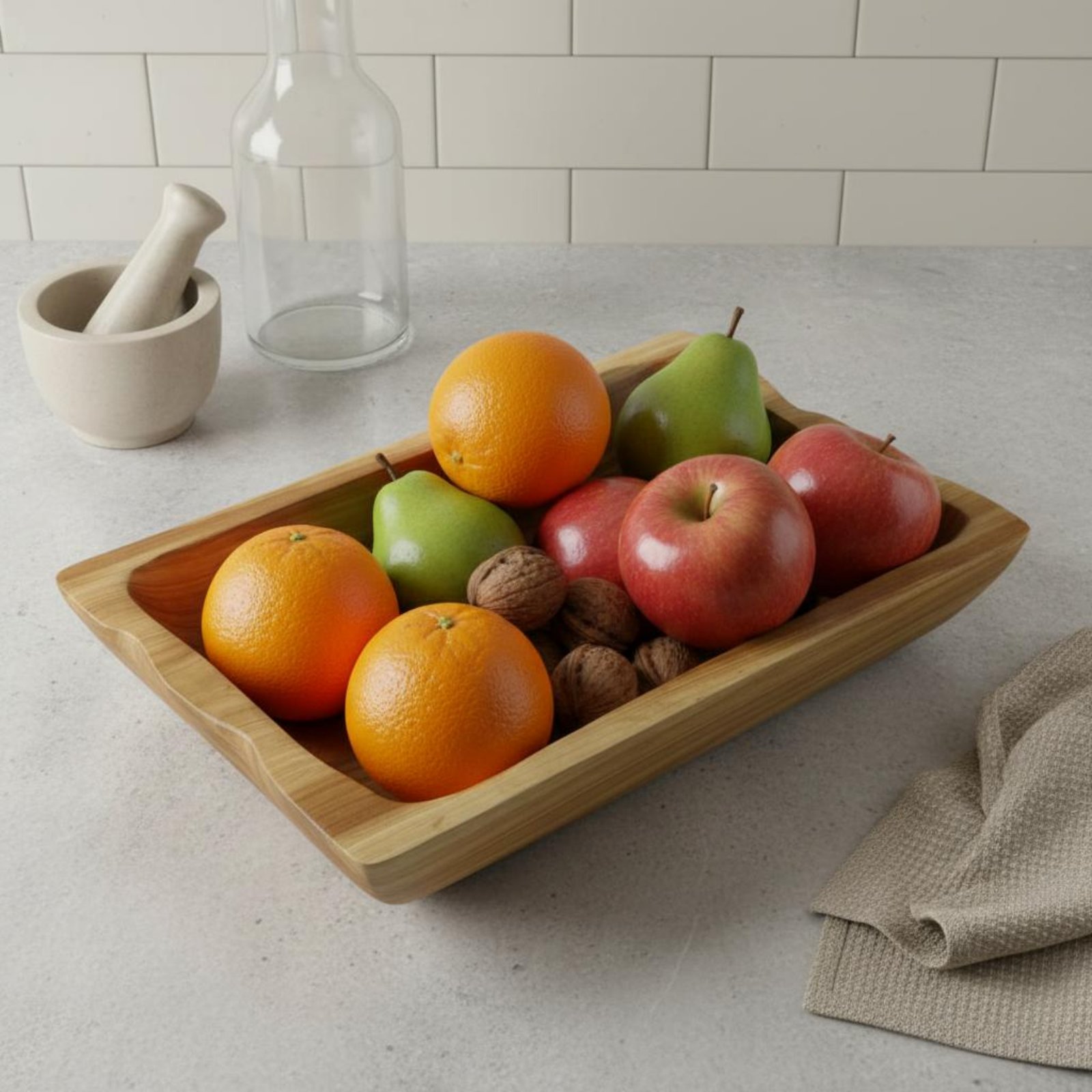 Hardwood Wood Storage Basin La - огляд і ціна Wooden Serving Tray