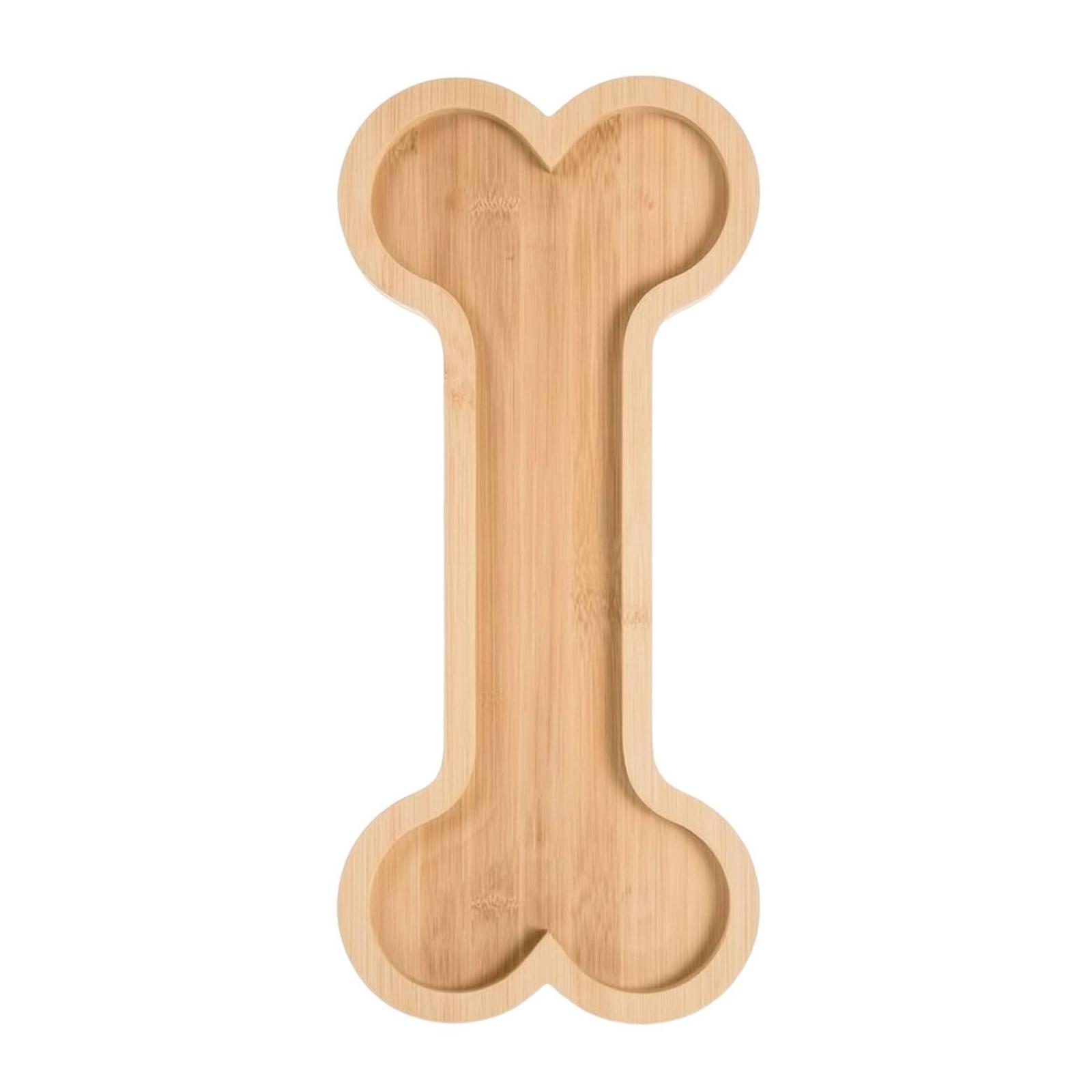 Bamboo Plate with Compartments - огляд і ціна Wooden Serving Tray