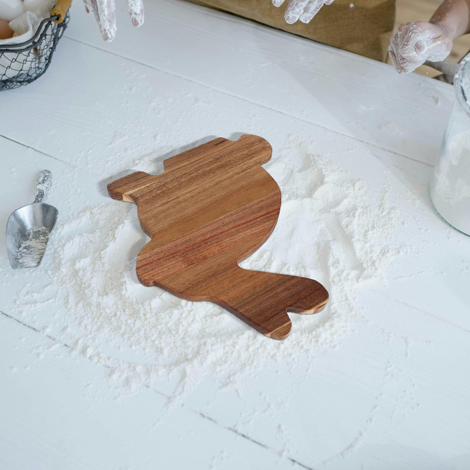 Bunny Shaped Wood Serving Plat - огляд і ціна Wooden Serving Tray