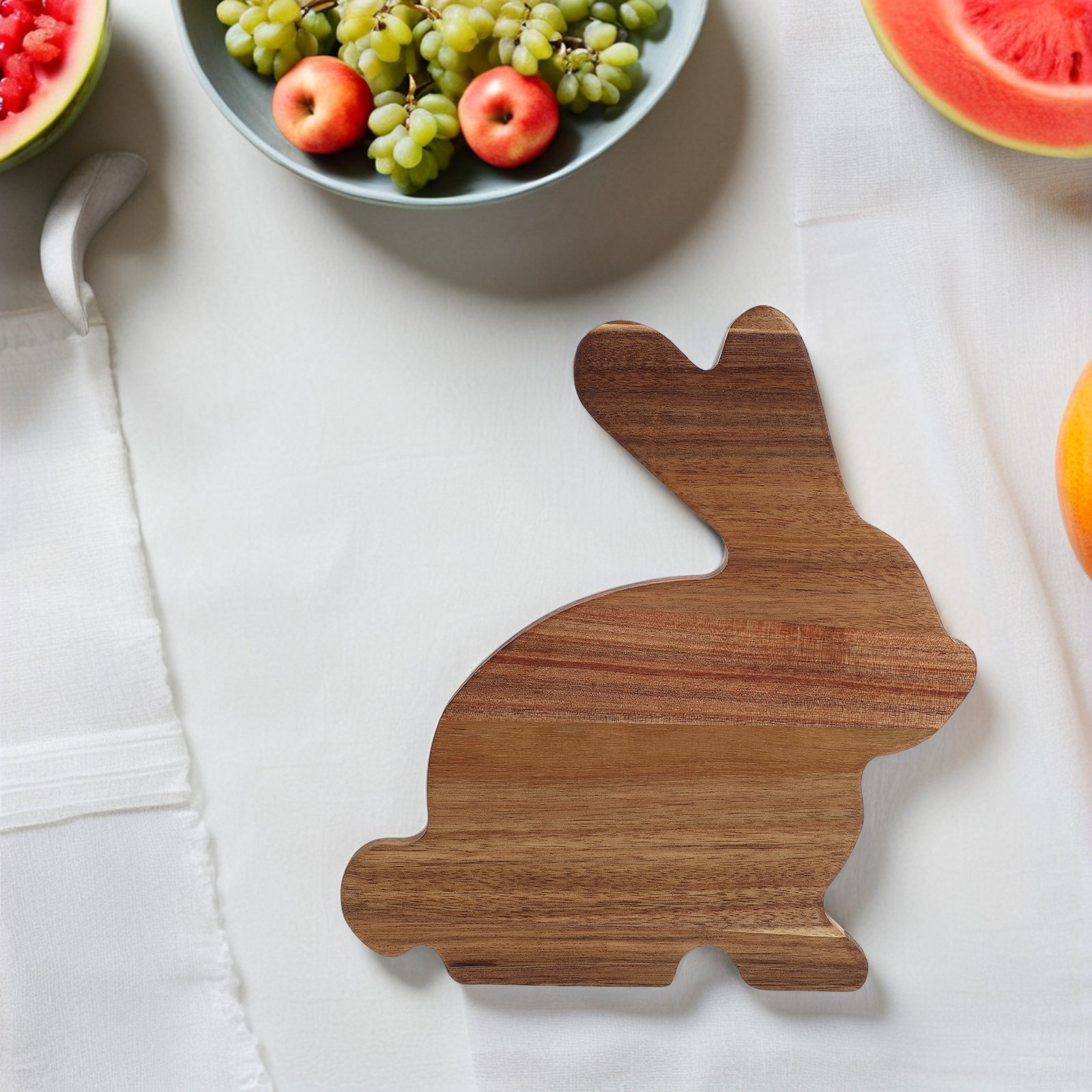 Bunny Shaped Wood Serving Plat - огляд і ціна Wooden Serving Tray