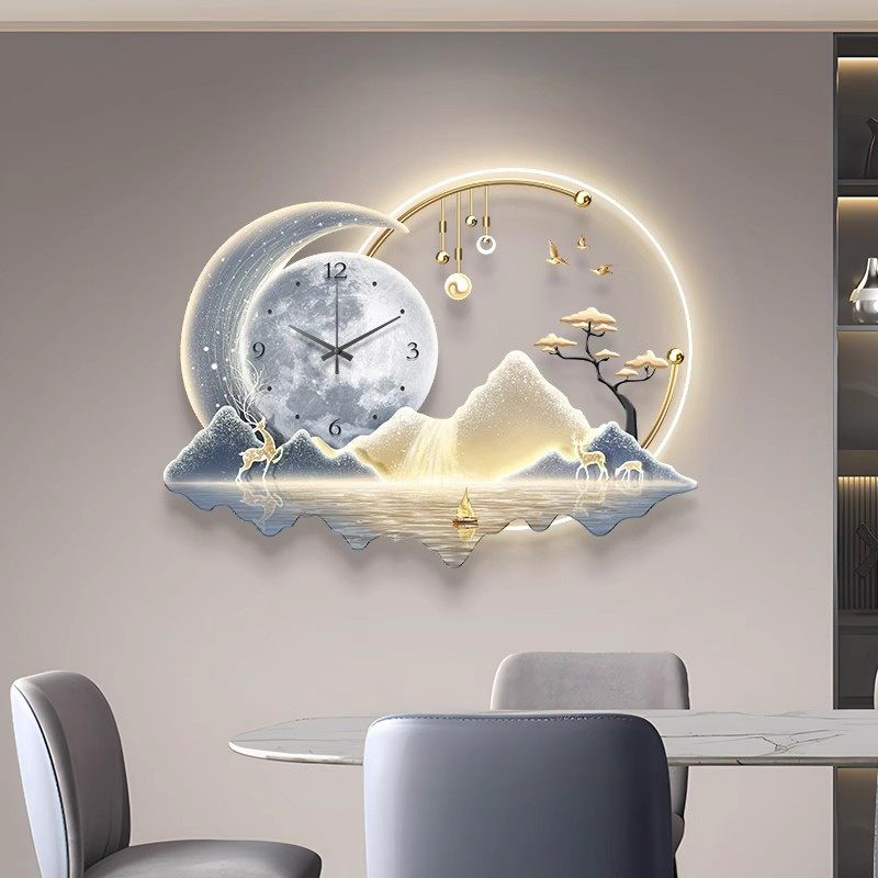 Art Mural Led Clock Wall Luxur - огляд і ціна Luxury Lifestyle Design