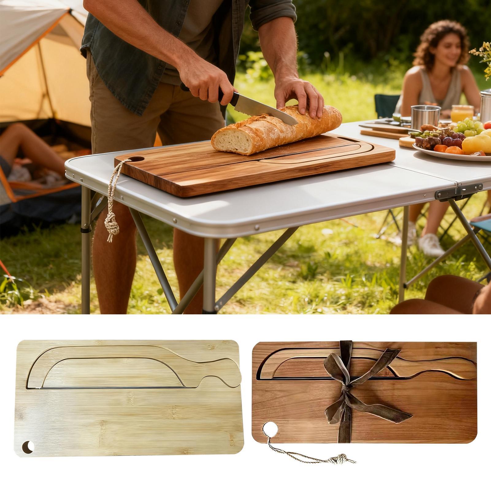Bread Cutter For Sourdough Por - огляд і ціна Wooden Serving Tray