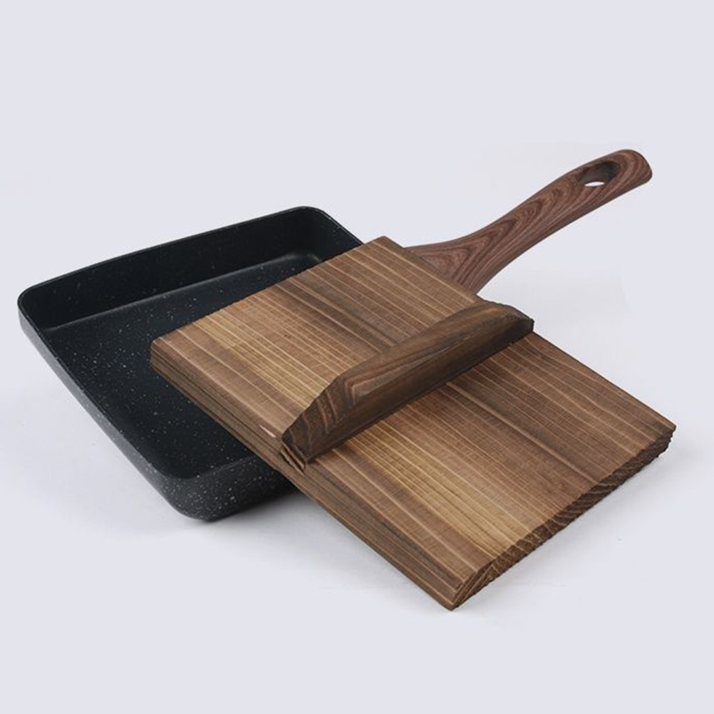 Wooden Pan Lid Kitchen Japanes - огляд і ціна Wooden Serving Tray