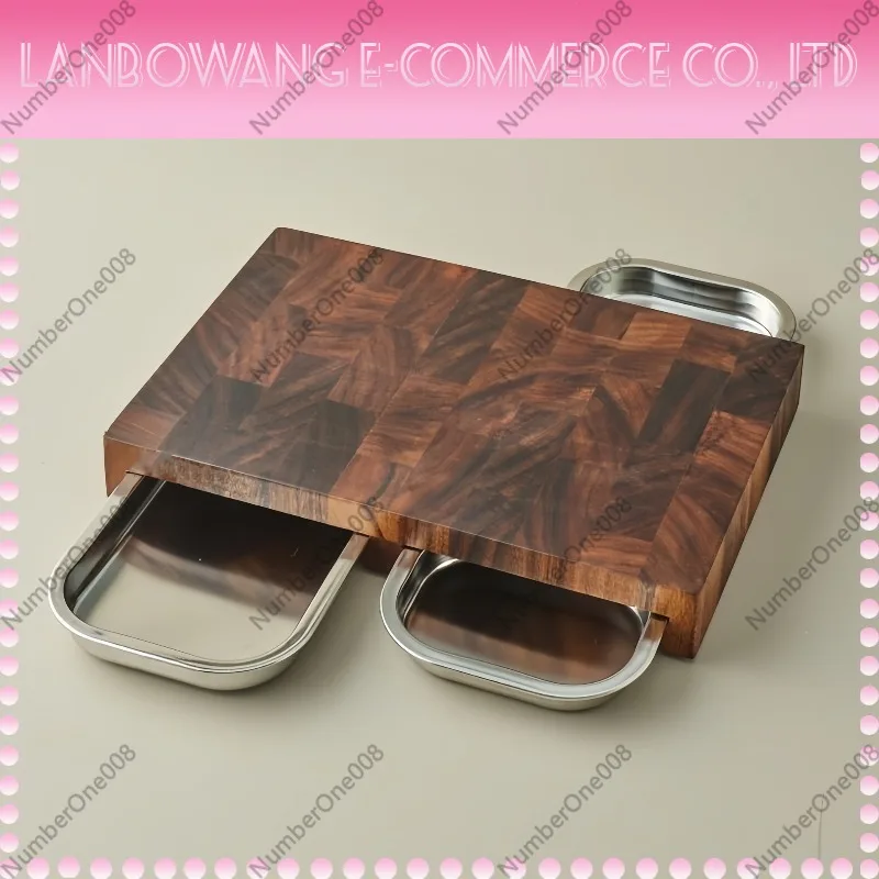 Walnut Cutting Board with Stai - огляд і ціна Wooden Serving Tray